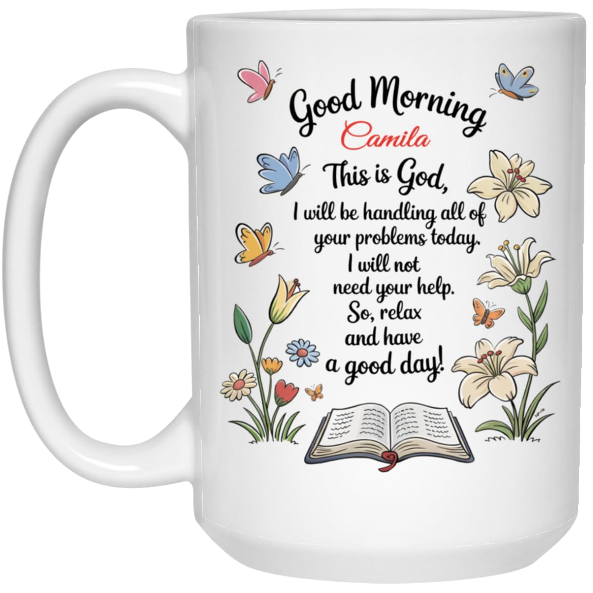 Durable ceramic mug for daily use by UberRealms