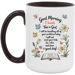UberRealms mug good morning this is god for daily use