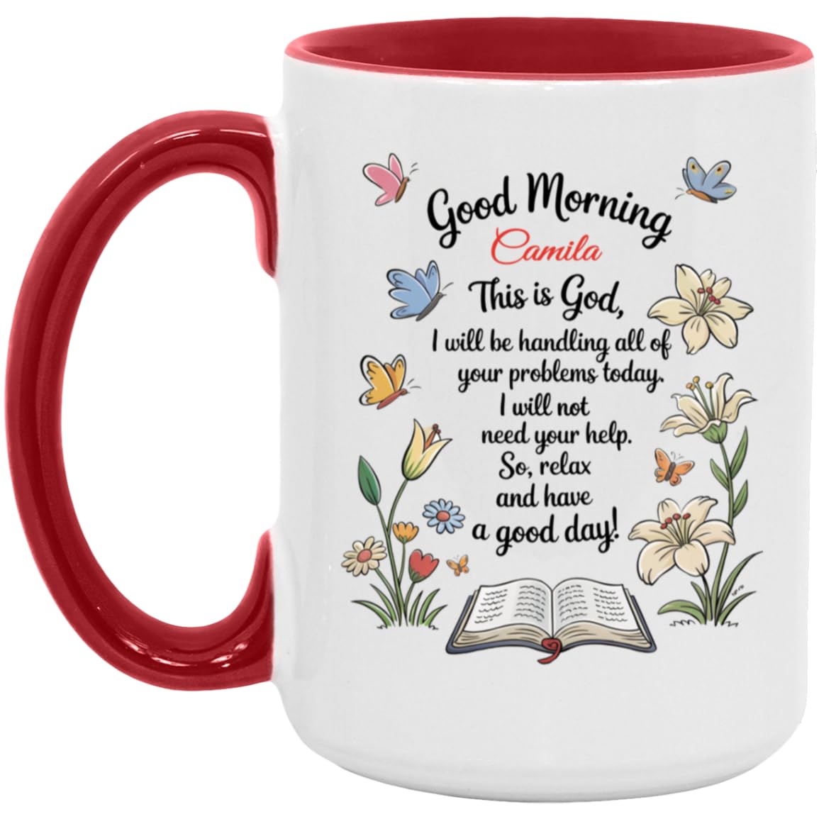 Personalized name mug by UberRealms