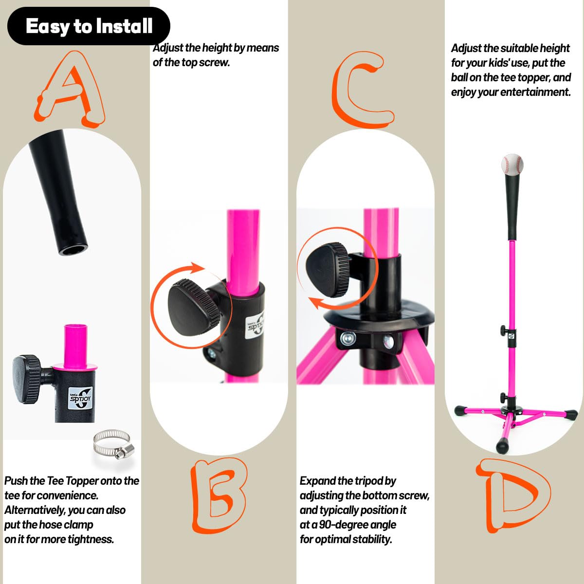 UbiCoSptJoy high-strength rubber topper on strike surface