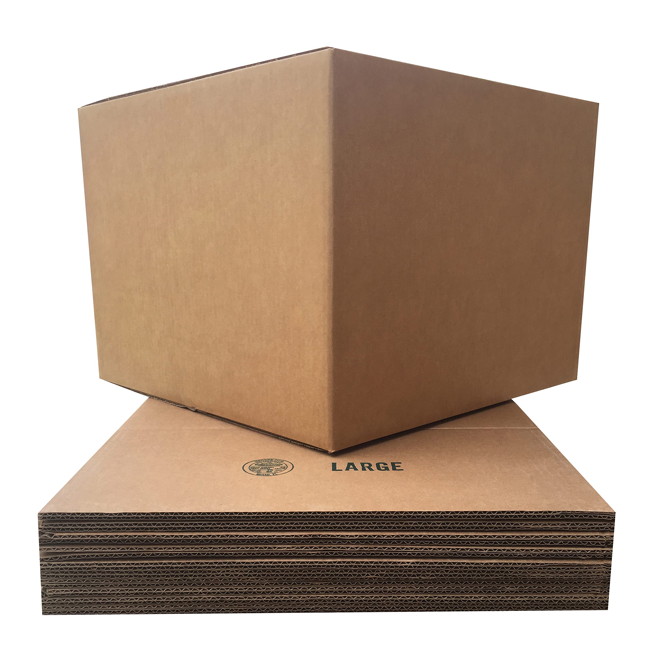 Corrugated cardboard packing boxes by UBMOVE 20x20x15