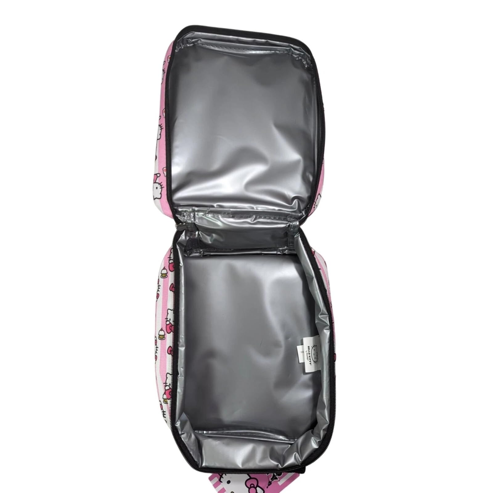 North South Rectangle Hello Kitty All Over Print Lunch Bag lightweight carry handle