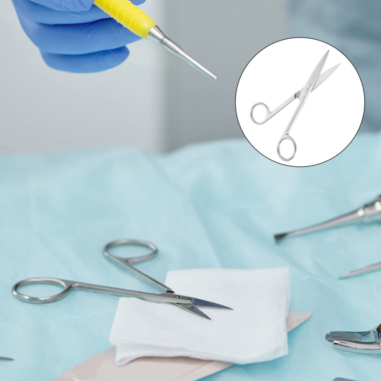 Pet hospital use stainless steel scissors