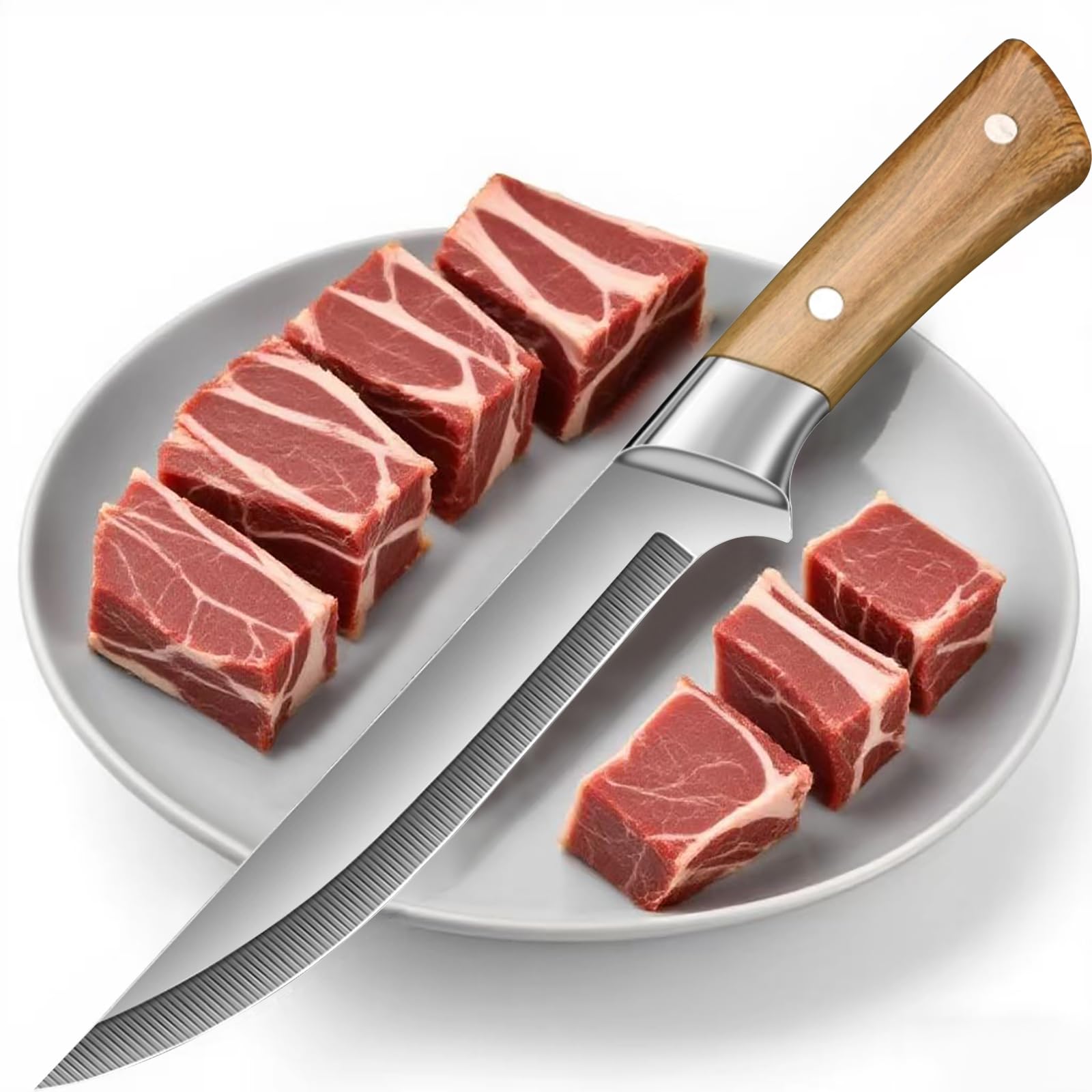 Uibkor boning knife designed for meat and fish filleting and deboning