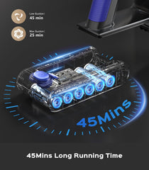 45 minute runtime lithium-ion battery image