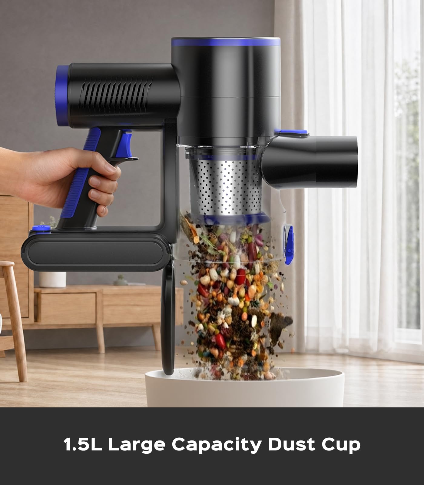 Reusable HEPA filter close up