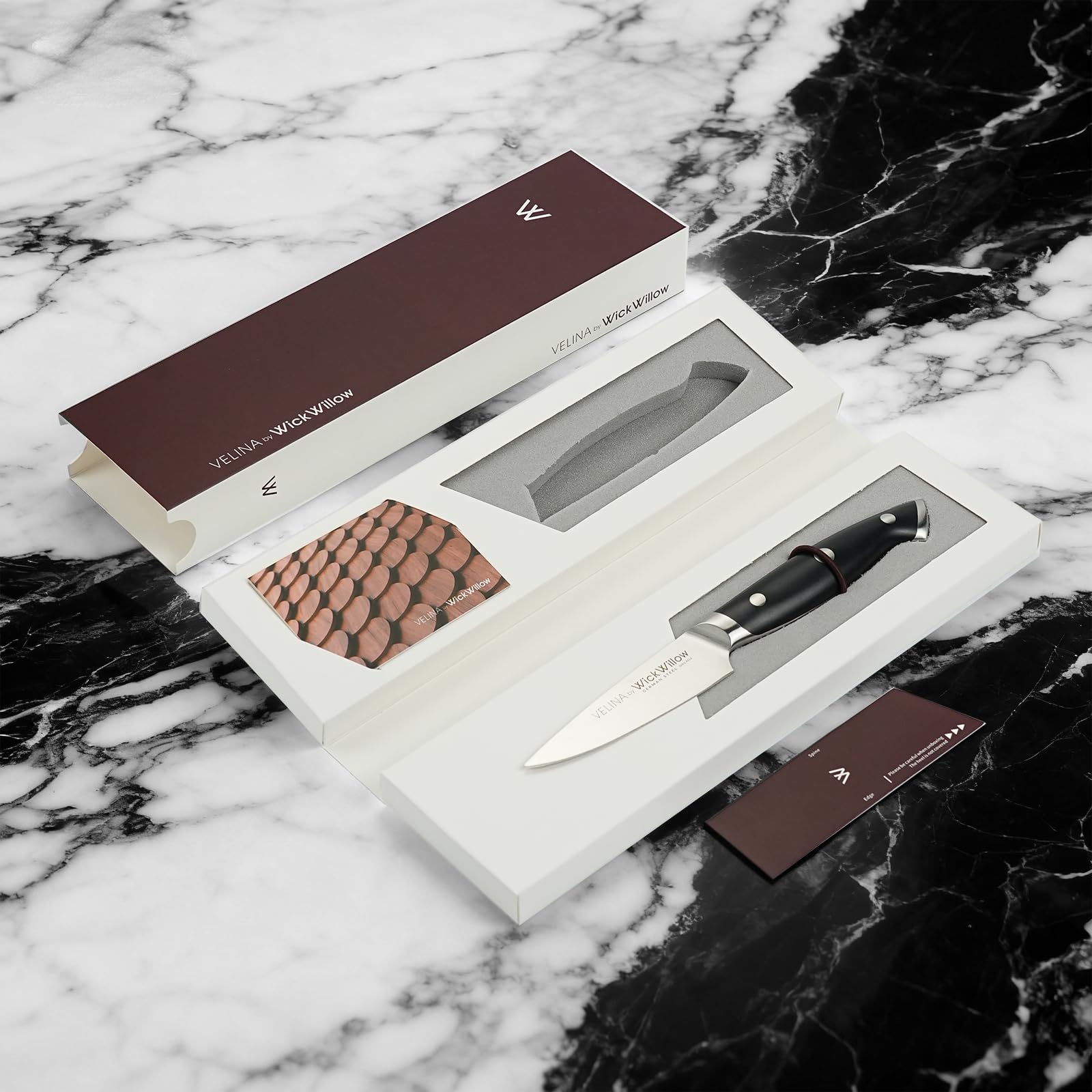 DIN1.4116 steel paring knife by WICKWILLOW