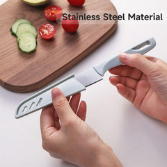 individually sheath covered paring knives