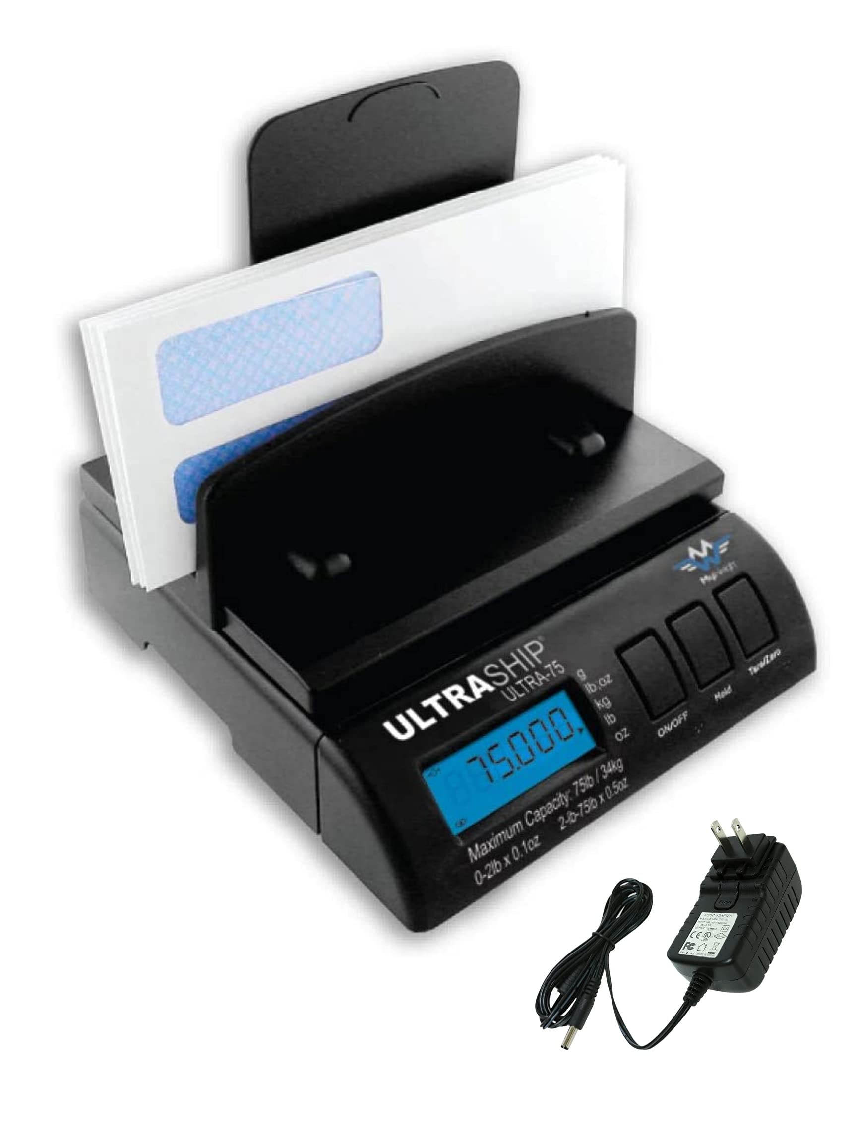 Myweigh Ultraship scale heavy 55lb capacity tare hold features