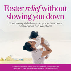 Umcka Cold & Flu Relief Elderberry Syrup Berry packaging
