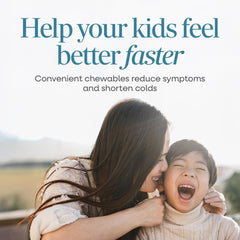 Cherry flavored Umcka Kids chewables for ages 6 and up