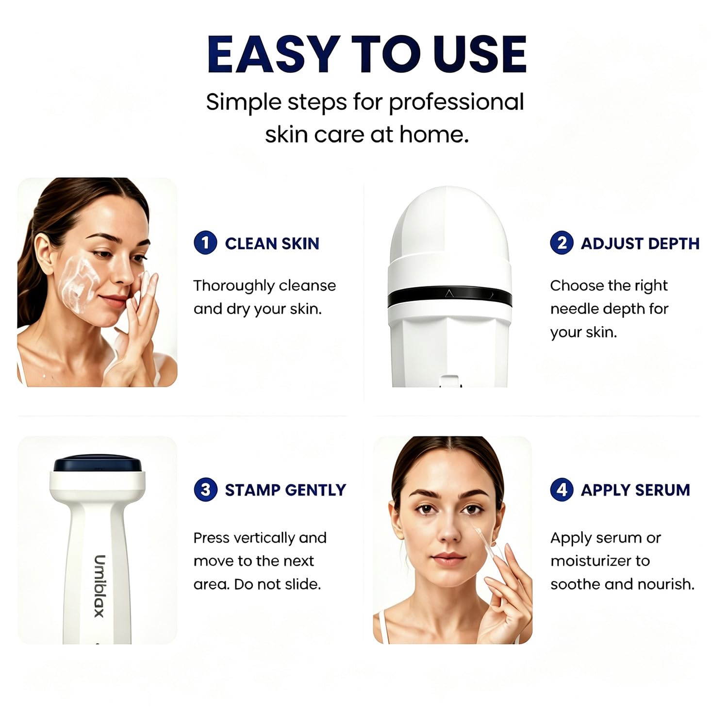 Umibelax Derma Stamp 0.25mm portable design