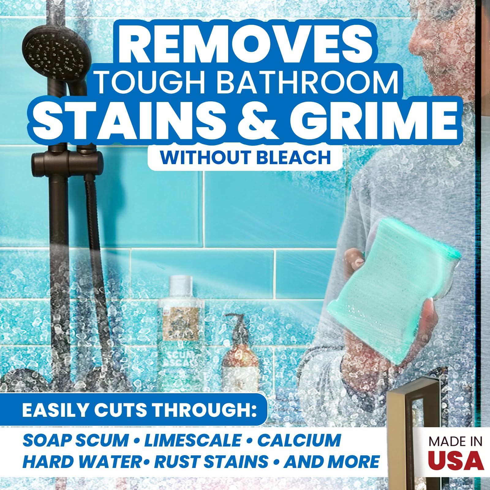 Uncle Todd's Soap Scum Shower Cleaner Mint Paste packaging