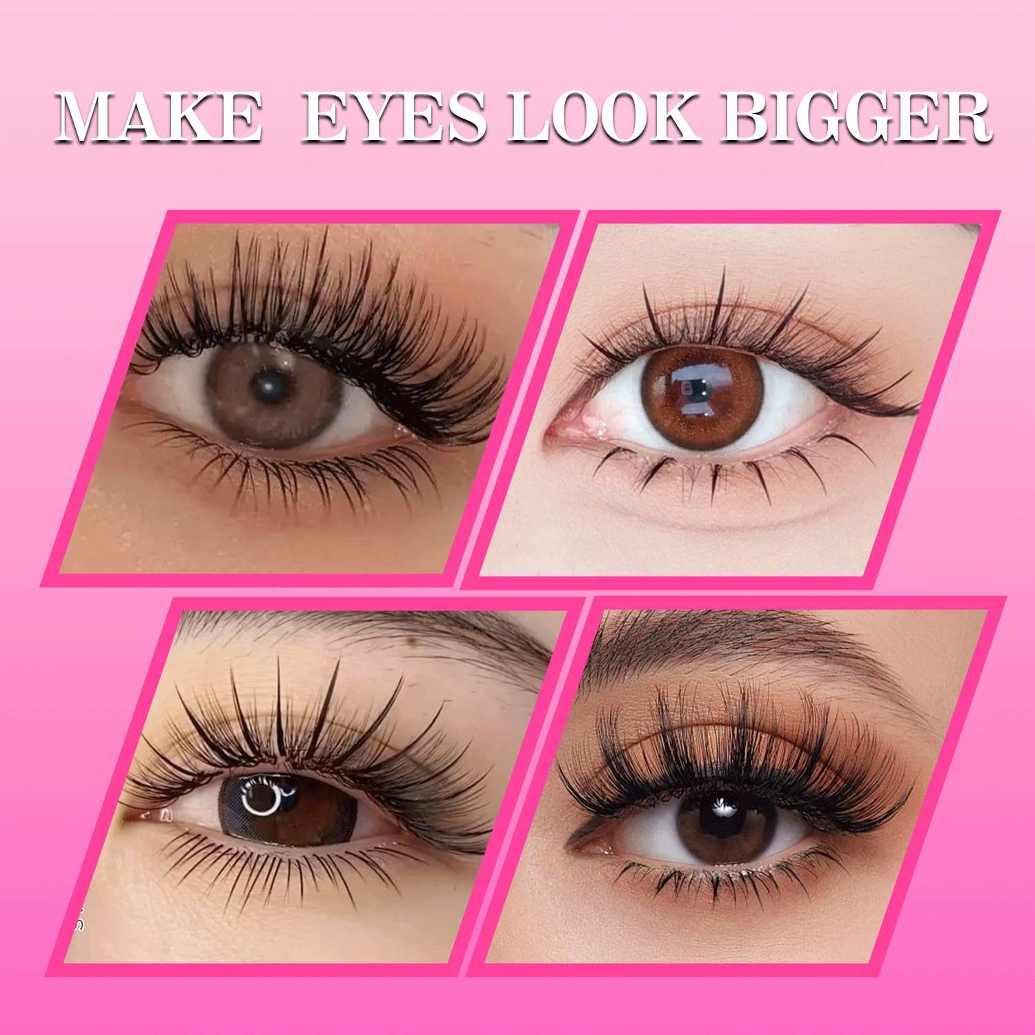 Bottom lash extensions mixed lengths 5-7mm TDANCE
