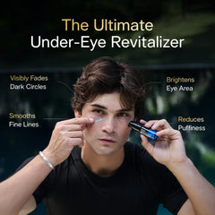 BASED Under Eye Elixir packaging label