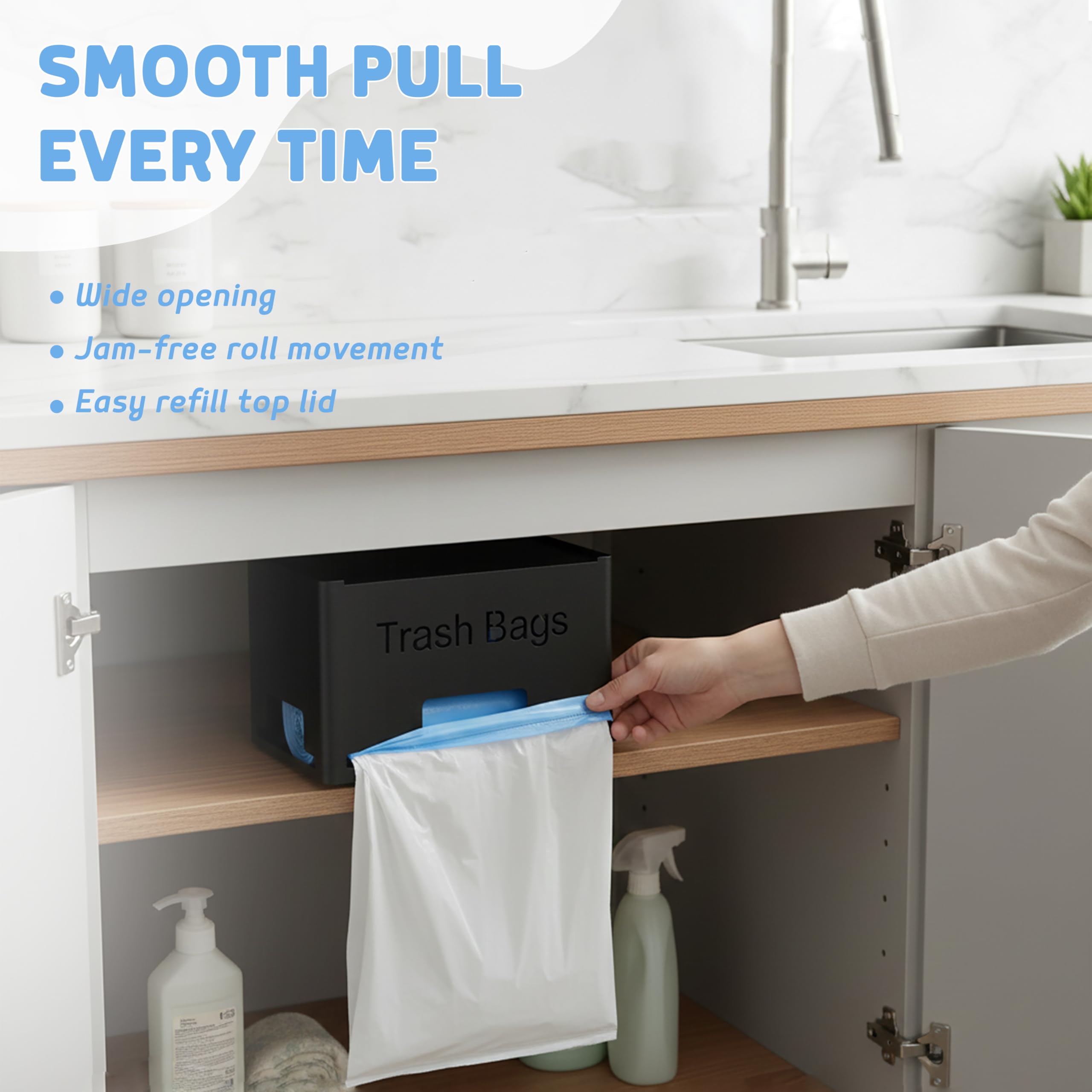 under sink kitchen laundry bag storage unit