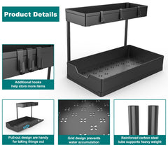 Sturdy ABS body with metal tubes for durability