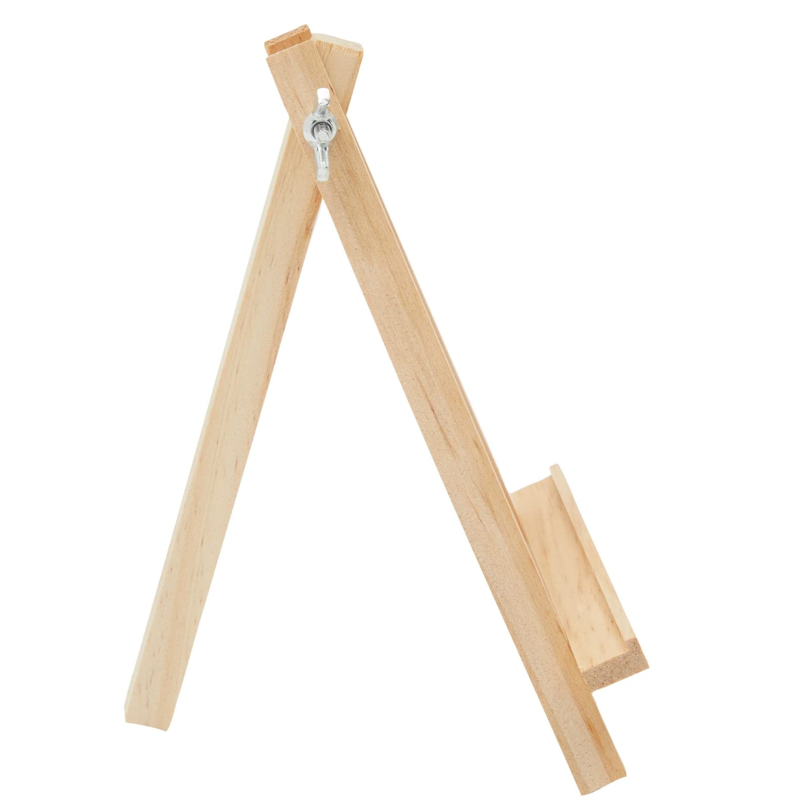 Unfinished mini easels six pack Juvale