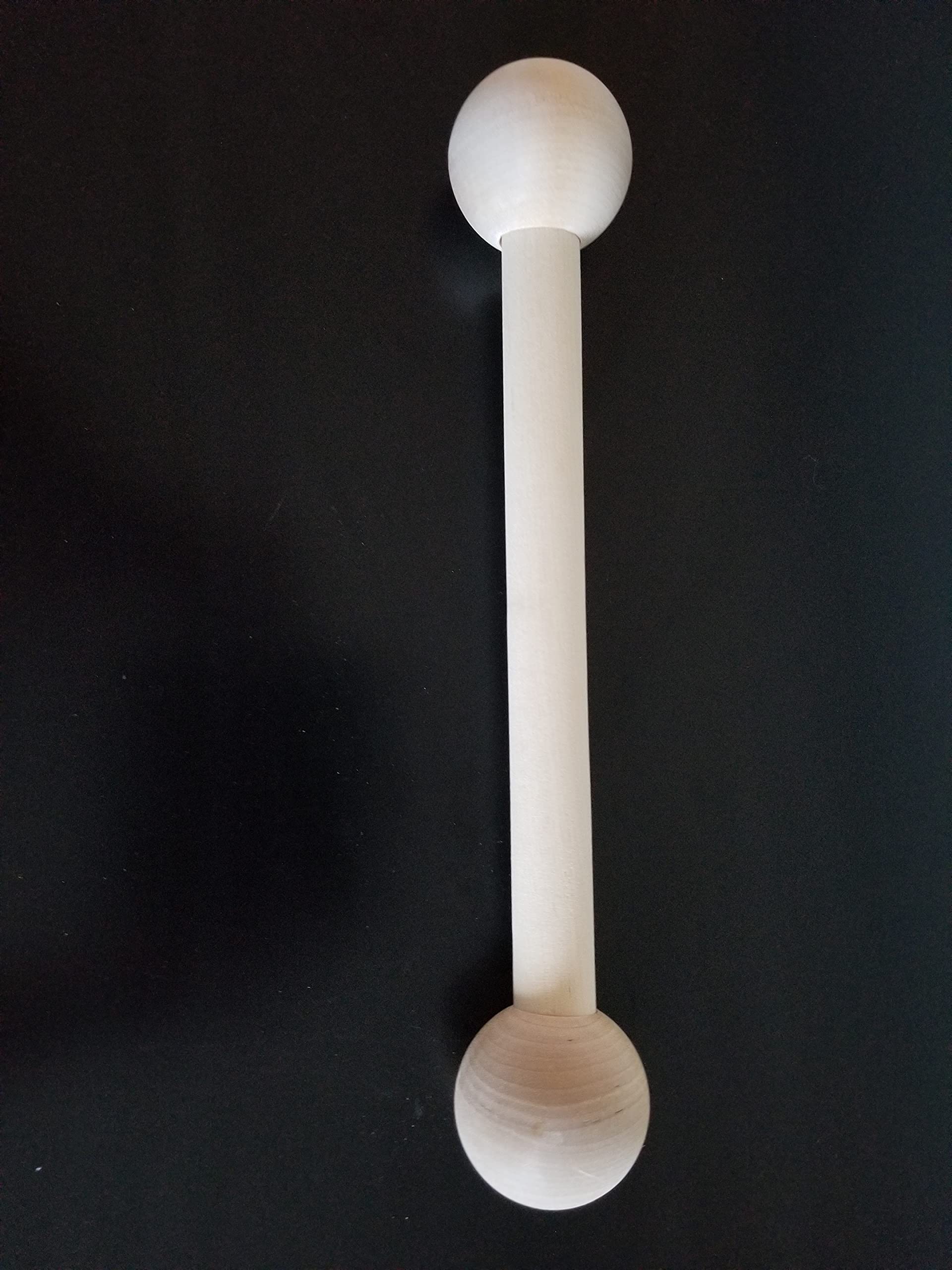Natural hard wood cap end for dowel projects
