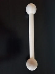 Natural hard wood cap end for dowel projects