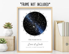Star constellation wall art for special occasions