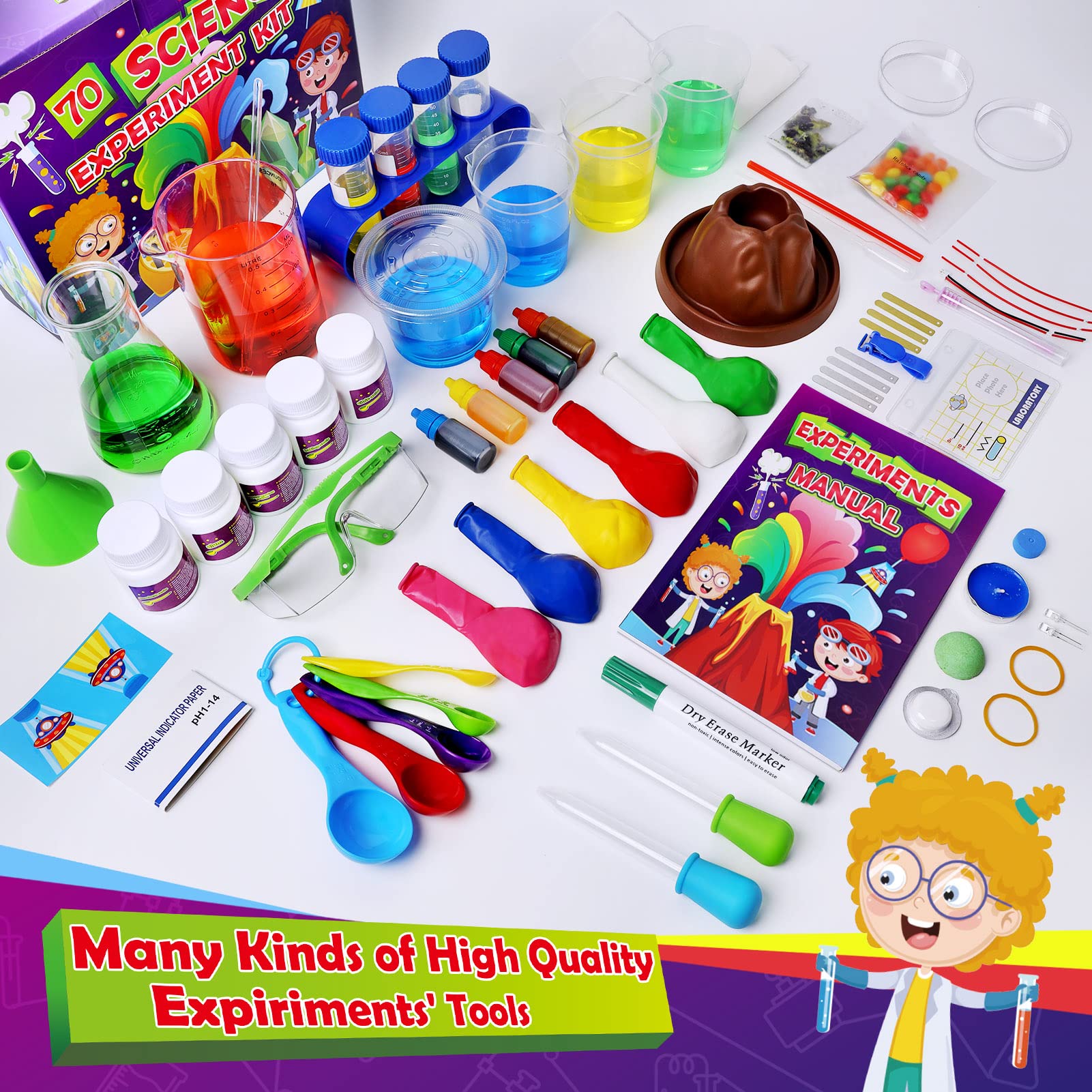 UNGLINGA educational science toy for kids box