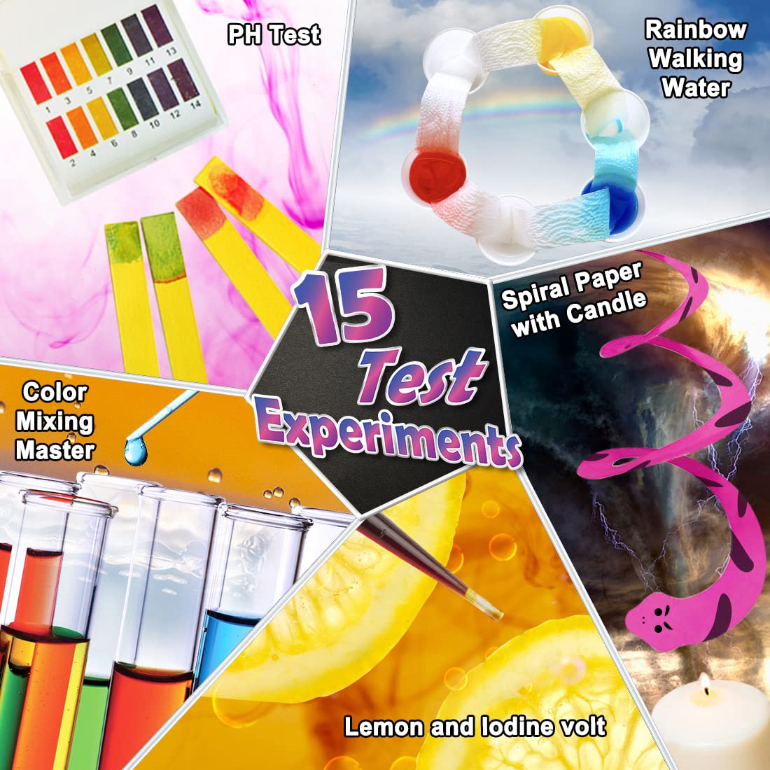 UNGLINGA STEM learning science kit for kids packaging