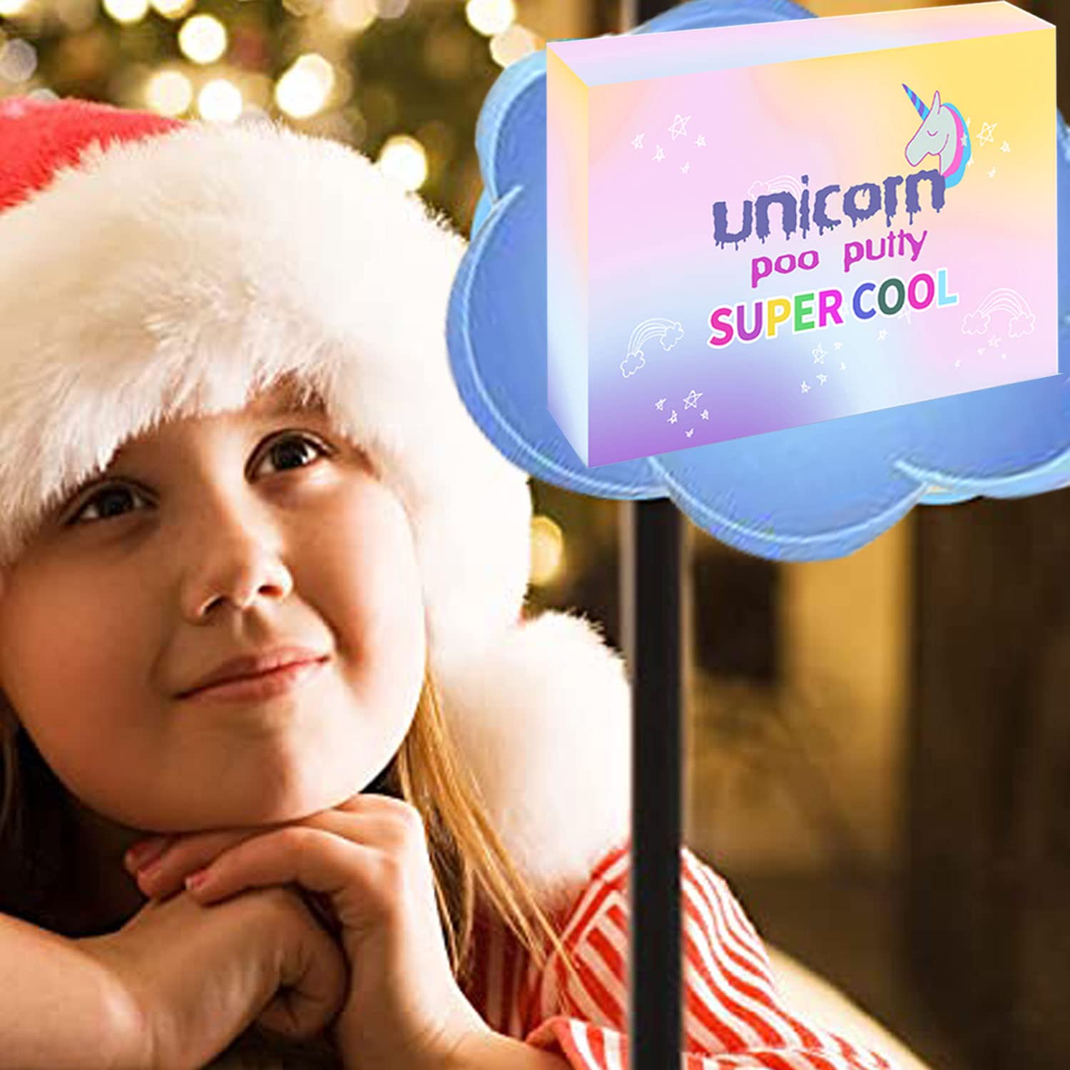Unicorn Galaxy Slime classroom prize prop