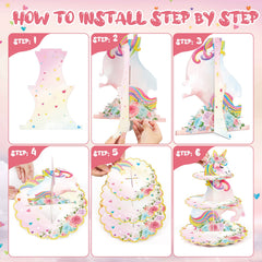 Small tier diameter 7.1 inches on cupcake stand