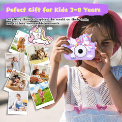Kids silicone protective case and lanyard for Unicorn Toys Camera