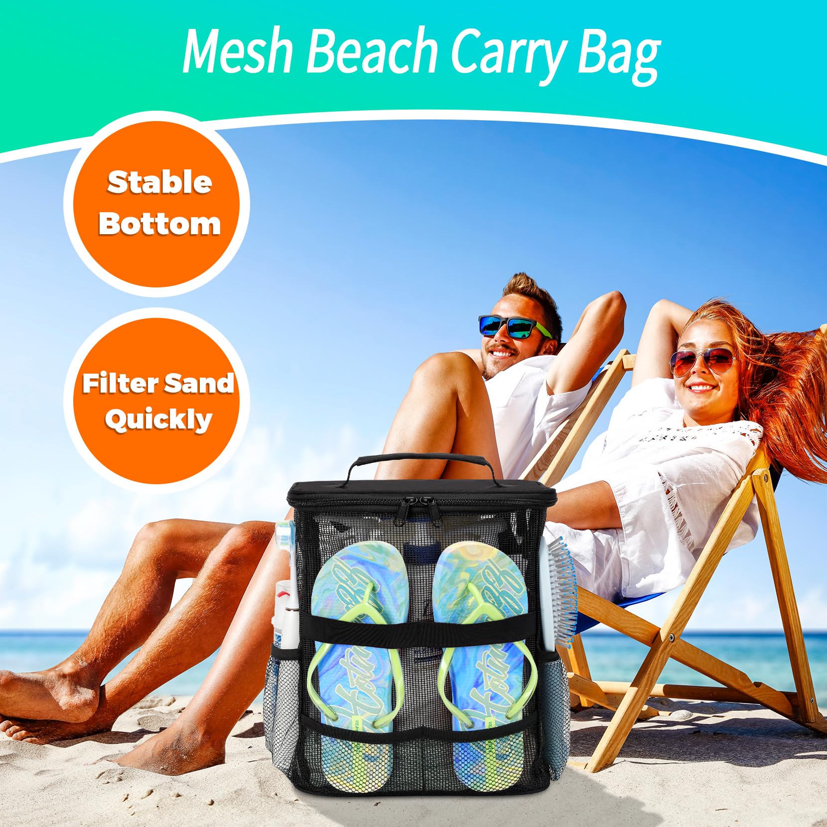 Unisex black dorm shower caddy suitable for dorms and travel