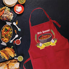 Unisex chef apron personalized gift text