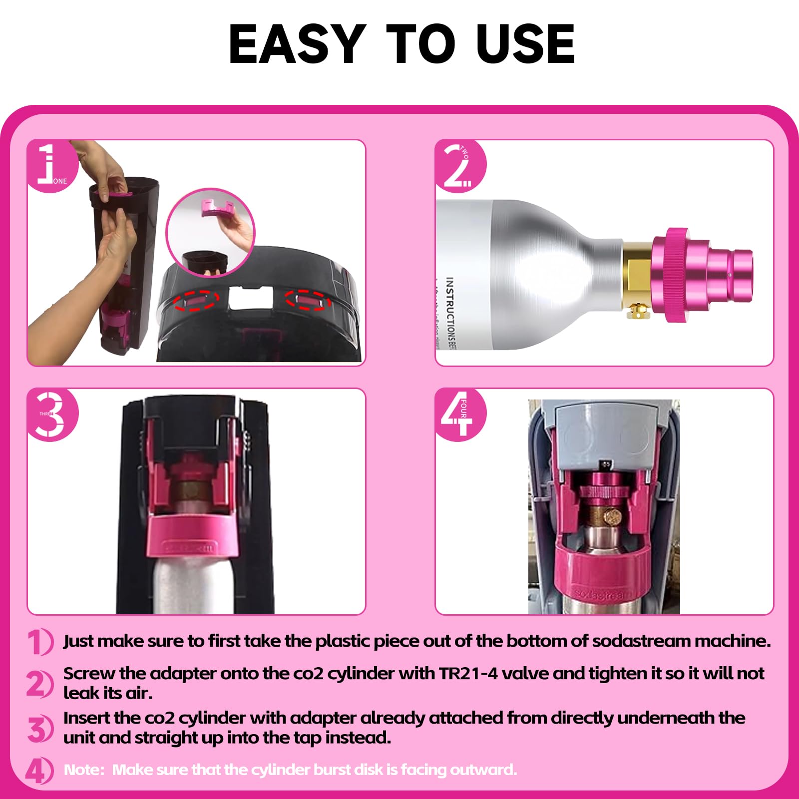 60L CO2 cylinders compatibility with soda makers image