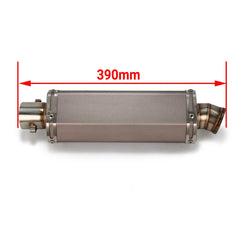 Hexagon exhaust muffler pipe close up for 38-51mm diameter