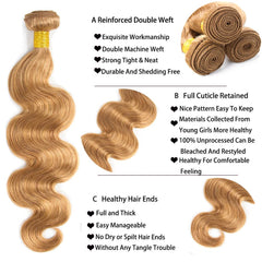 50 gram per bundle body wave extensions image
