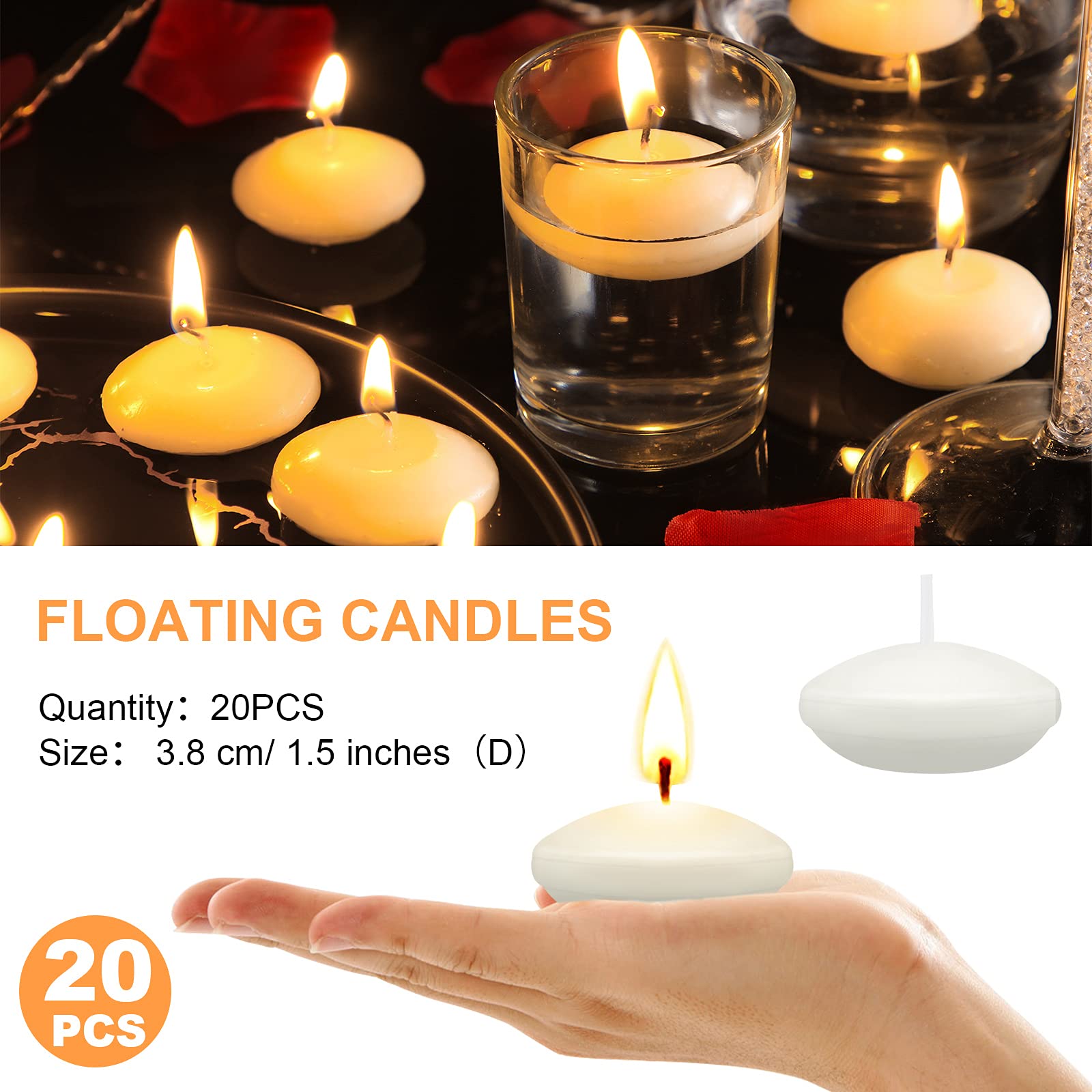 Ideal for weddings and celebrations using Nuanchu candles