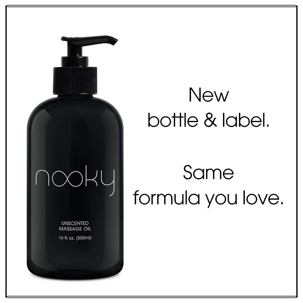 Nooky massage oil for couples unscented use