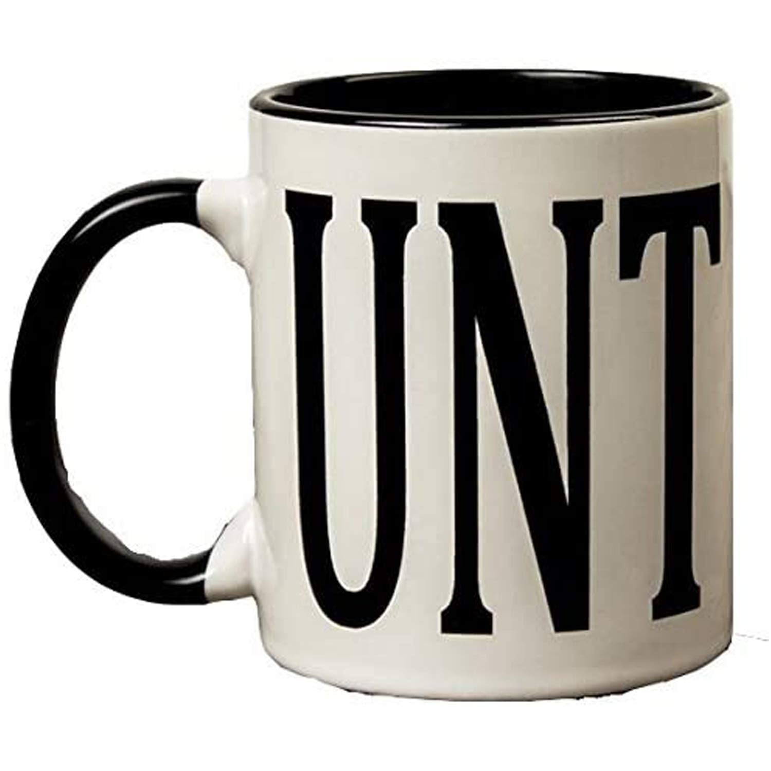 UNT 11 ounce coffee mug with black handle