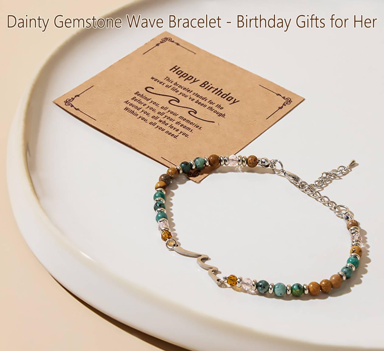 Green themed birthday gift basket design for women