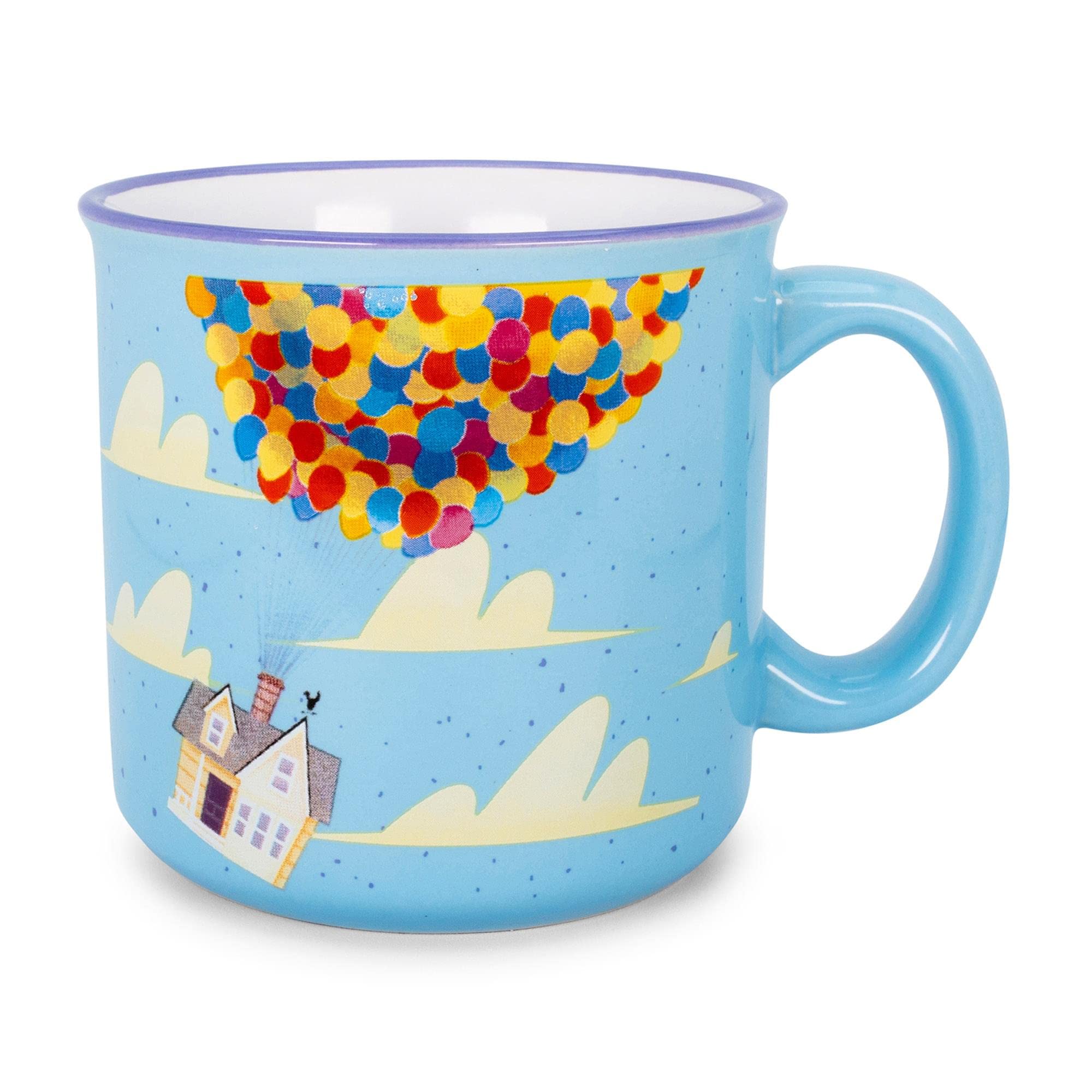 UP adventure is out there balloon house design ceramic mug
