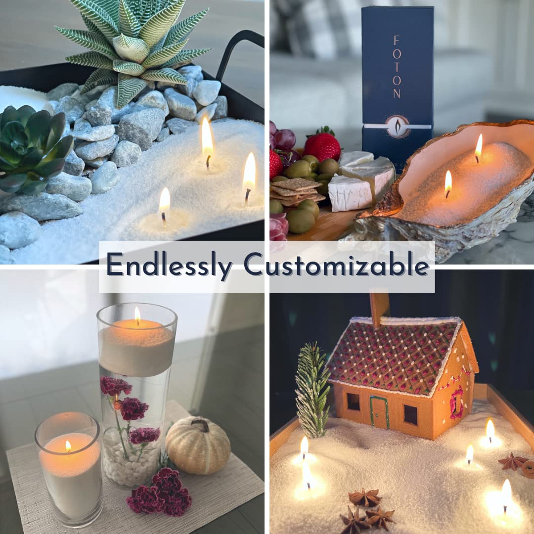 Up to 120 hours burn time indicator