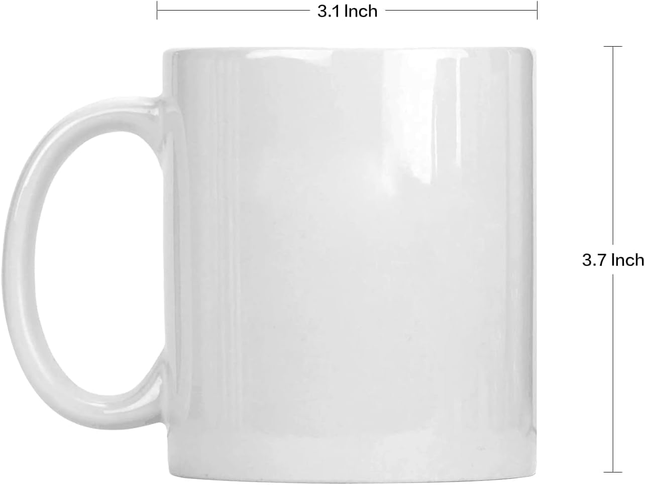 Up Yours Mug 14oz dishwasher microwave safe mug