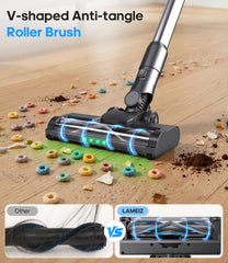 55 minutes runtime wall mount charging vacuum