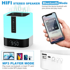 Upgraded Touch Bedside Lamp surface top touch control