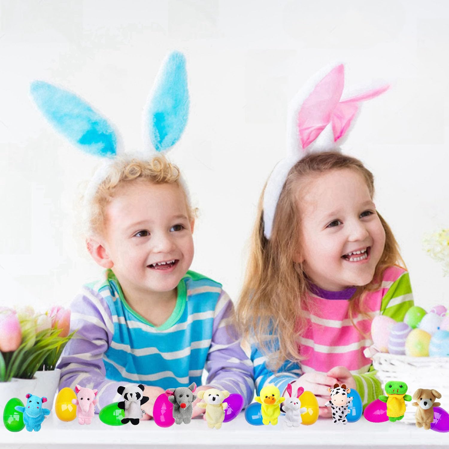 Easter party favors and classroom rewards set with puppets