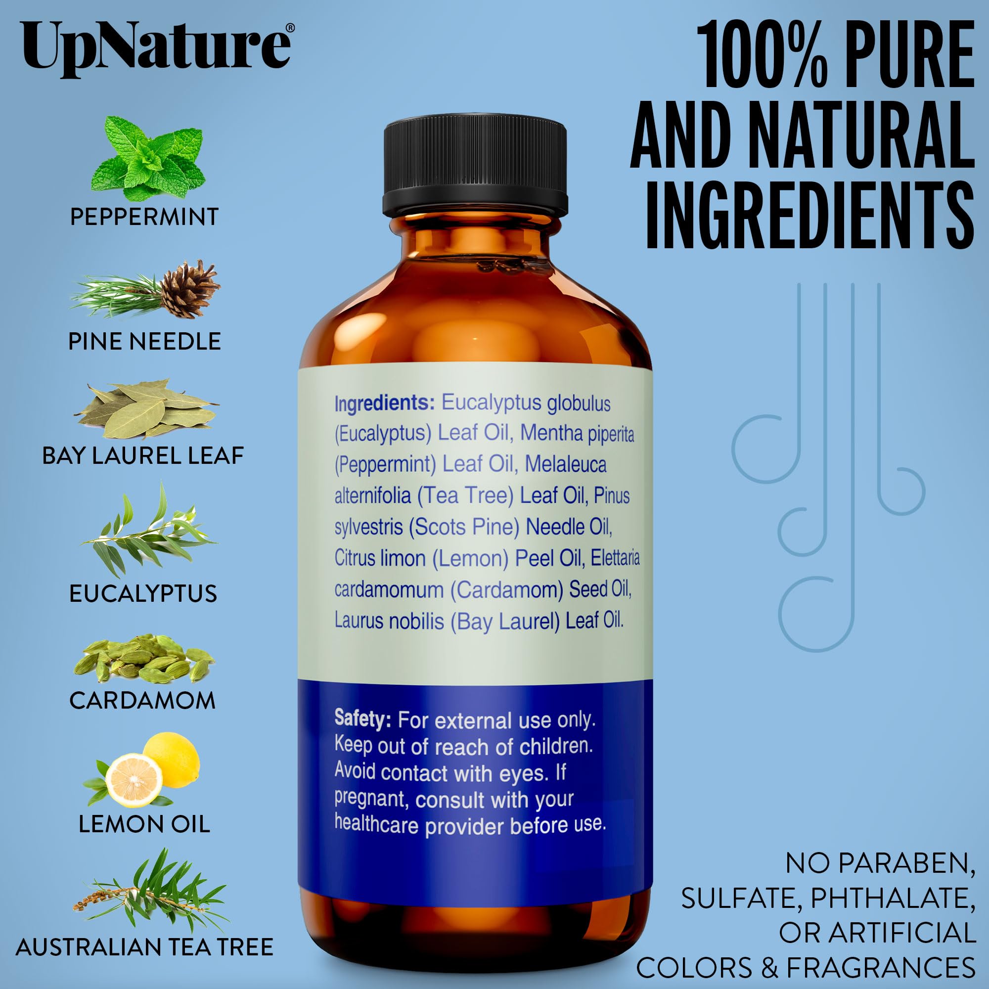 Diffuser oils for home humidifier UpNature blend