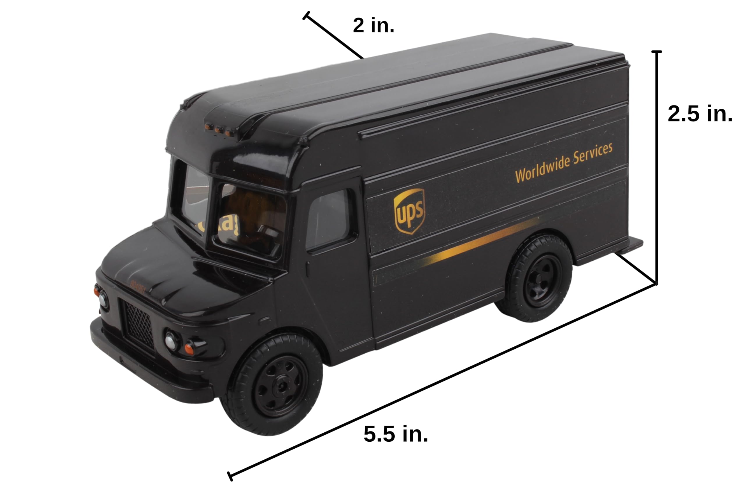 Daron Ups Pullback Package Car back view