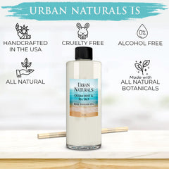 8 oz refill bottle for Urban Naturals reed diffuser
