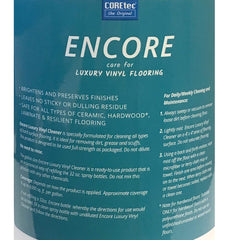 Luxury vinyl flooring cleaner for COREtec ENCORE 03Z77