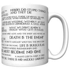 Dishwasher and microwave safe 11oz ceramic mug